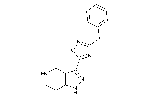 Image of 3-benzyl-5-(4,5,6,7-tetrahydro-1H-pyrazolo[4,3-c]pyridin-3-yl)-1,2,4-oxadiazole
