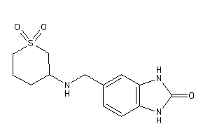 5-[[(1,1-diketothian-3-yl)amino]methyl]-1,3-dihydrobenzimidazol-2-one