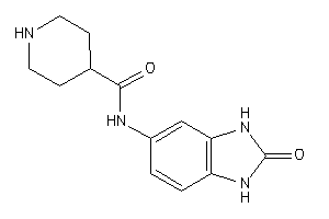 N-(2-keto-1,3-dihydrobenzimidazol-5-yl)isonipecotamide