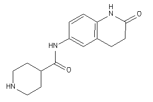 N-(2-keto-3,4-dihydro-1H-quinolin-6-yl)isonipecotamide