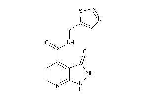 3-keto-N-(thiazol-5-ylmethyl)-1,2-dihydropyrazolo[3,4-b]pyridine-4-carboxamide