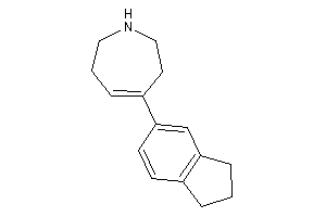 4-indan-5-yl-2,3,6,7-tetrahydro-1H-azepine
