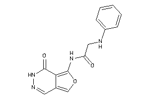 2-anilino-N-(4-keto-3H-furo[3,4-d]pyridazin-5-yl)acetamide