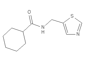 N-(thiazol-5-ylmethyl)cyclohexanecarboxamide