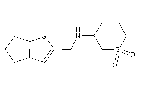 5,6-dihydro-4H-cyclopenta[b]thiophen-2-ylmethyl-(1,1-diketothian-3-yl)amine