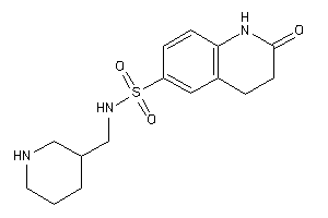 2-keto-N-(3-piperidylmethyl)-3,4-dihydro-1H-quinoline-6-sulfonamide