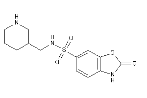 2-keto-N-(3-piperidylmethyl)-3H-1,3-benzoxazole-6-sulfonamide