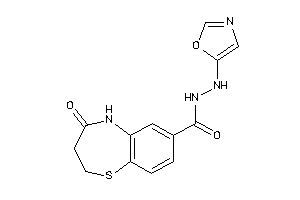 4-keto-N'-oxazol-5-yl-3,5-dihydro-2H-1,5-benzothiazepine-7-carbohydrazide