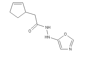 2-cyclopent-2-en-1-yl-N'-oxazol-5-yl-acetohydrazide