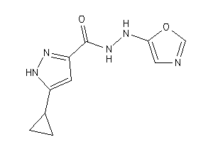 5-cyclopropyl-N'-oxazol-5-yl-1H-pyrazole-3-carbohydrazide