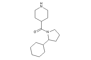 (2-cyclohexylpyrrolidino)-(4-piperidyl)methanone