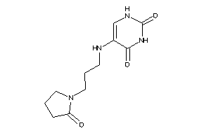 5-[3-(2-ketopyrrolidino)propylamino]uracil