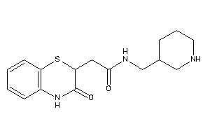 2-(3-keto-4H-1,4-benzothiazin-2-yl)-N-(3-piperidylmethyl)acetamide