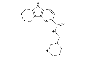 N-(3-piperidylmethyl)-6,7,8,9-tetrahydro-5H-carbazole-3-carboxamide