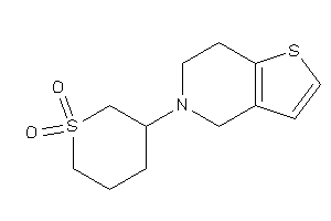 3-(6,7-dihydro-4H-thieno[3,2-c]pyridin-5-yl)thiane 1,1-dioxide