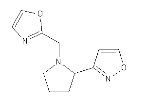 2-[(2-isoxazol-3-ylpyrrolidino)methyl]oxazole