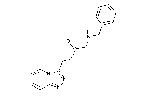 2-(benzylamino)-N-([1,2,4]triazolo[4,3-a]pyridin-3-ylmethyl)acetamide