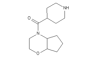 3,4a,5,6,7,7a-hexahydro-2H-cyclopenta[b][1,4]oxazin-4-yl(4-piperidyl)methanone