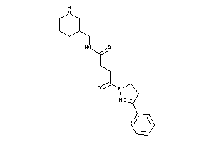 4-keto-4-(3-phenyl-2-pyrazolin-1-yl)-N-(3-piperidylmethyl)butyramide