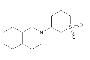 3-(3,4,4a,5,6,7,8,8a-octahydro-1H-isoquinolin-2-yl)thiane 1,1-dioxide