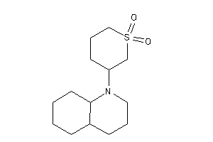 3-(3,4,4a,5,6,7,8,8a-octahydro-2H-quinolin-1-yl)thiane 1,1-dioxide