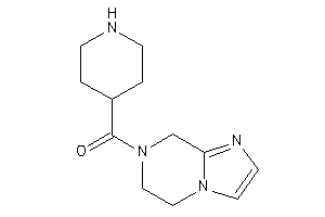 6,8-dihydro-5H-imidazo[1,2-a]pyrazin-7-yl(4-piperidyl)methanone