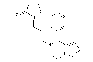 1-[3-(1-phenyl-3,4-dihydro-1H-pyrrolo[1,2-a]pyrazin-2-yl)propyl]-2-pyrrolidone