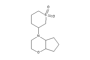 3-(3,4a,5,6,7,7a-hexahydro-2H-cyclopenta[b][1,4]oxazin-4-yl)thiane 1,1-dioxide