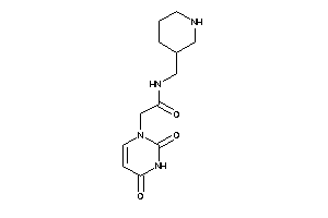 2-(2,4-diketopyrimidin-1-yl)-N-(3-piperidylmethyl)acetamide