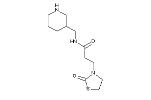 3-(2-ketothiazolidin-3-yl)-N-(3-piperidylmethyl)propionamide