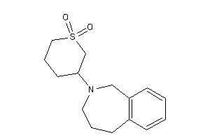 3-(1,3,4,5-tetrahydro-2-benzazepin-2-yl)thiane 1,1-dioxide