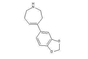 Image of 4-(1,3-benzodioxol-5-yl)-2,3,6,7-tetrahydro-1H-azepine