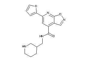 6-(2-furyl)-N-(3-piperidylmethyl)isoxazolo[5,4-b]pyridine-4-carboxamide