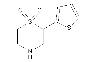 2-(2-thienyl)-1,4-thiazinane 1,1-dioxide