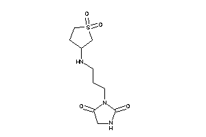 Image of 3-[3-[(1,1-diketothiolan-3-yl)amino]propyl]hydantoin