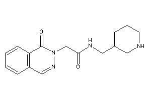 2-(1-ketophthalazin-2-yl)-N-(3-piperidylmethyl)acetamide