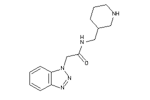 2-(benzotriazol-1-yl)-N-(3-piperidylmethyl)acetamide