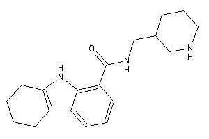 N-(3-piperidylmethyl)-6,7,8,9-tetrahydro-5H-carbazole-1-carboxamide