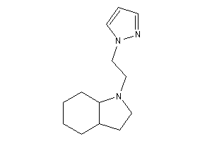 1-(2-pyrazol-1-ylethyl)-2,3,3a,4,5,6,7,7a-octahydroindole