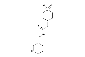 2-(1,1-diketo-1,4-thiazinan-4-yl)-N-(3-piperidylmethyl)acetamide