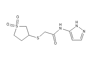 Image of 2-[(1,1-diketothiolan-3-yl)thio]-N-(1H-pyrazol-5-yl)acetamide