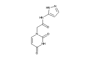 2-(2,4-diketopyrimidin-1-yl)-N-(1H-pyrazol-5-yl)acetamide