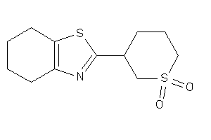 3-(4,5,6,7-tetrahydro-1,3-benzothiazol-2-yl)thiane 1,1-dioxide