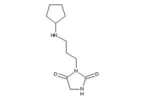 Image of 3-[3-(cyclopentylamino)propyl]hydantoin