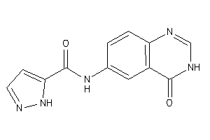 N-(4-keto-3H-quinazolin-6-yl)-1H-pyrazole-5-carboxamide