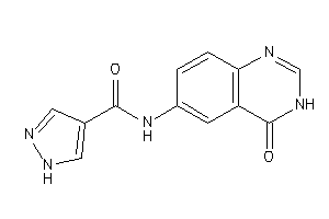 N-(4-keto-3H-quinazolin-6-yl)-1H-pyrazole-4-carboxamide