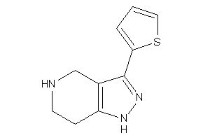 3-(2-thienyl)-4,5,6,7-tetrahydro-1H-pyrazolo[4,3-c]pyridine