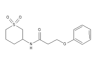 N-(1,1-diketothian-3-yl)-3-phenoxy-propionamide