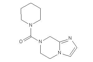 6,8-dihydro-5H-imidazo[1,2-a]pyrazin-7-yl(piperidino)methanone