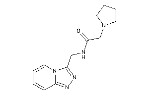 2-pyrrolidino-N-([1,2,4]triazolo[4,3-a]pyridin-3-ylmethyl)acetamide